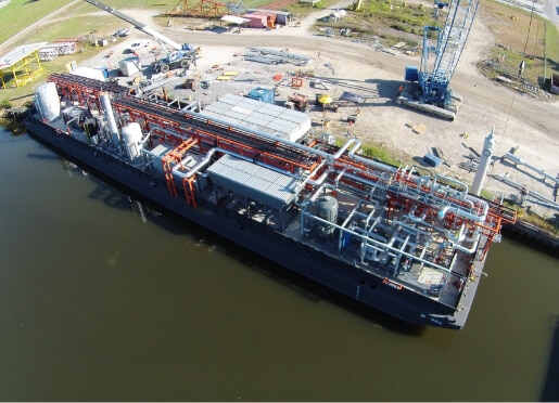 Amine Barge Facility - South Louisiana