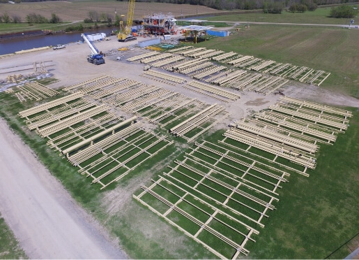 Pre Assembly Works Pipe Rack Construction & Fabrication Projects | Acadian Contractors, Inc.